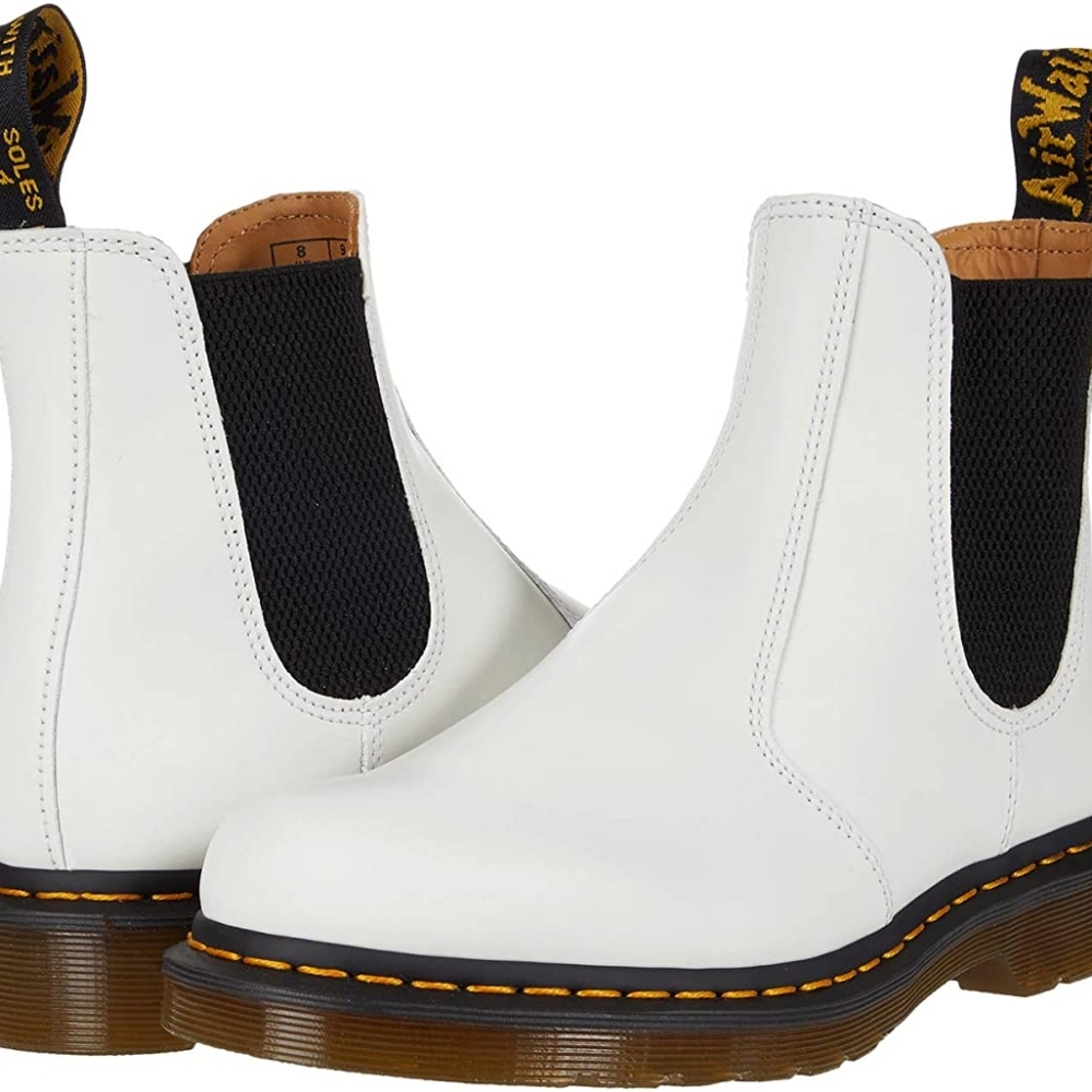 Dr. Martens White 2976 Chelsea boots